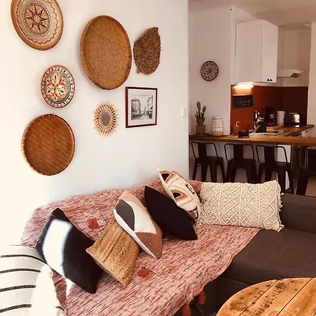 Casa Dahlia - Charmant Appartement Equipe Avec Grande Terrasse Marseillan  Exterior photo